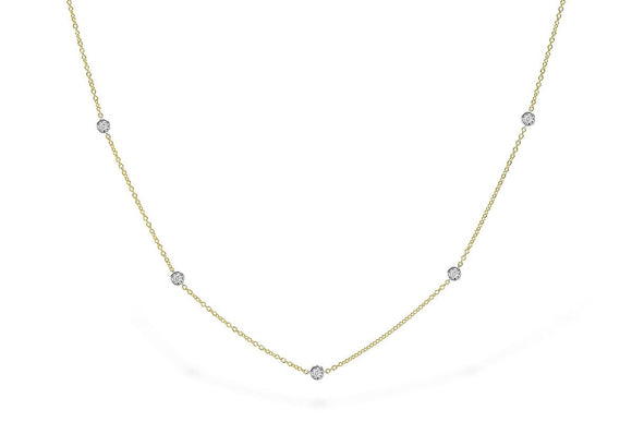 14KT Gold Necklace - L328-03616_YW