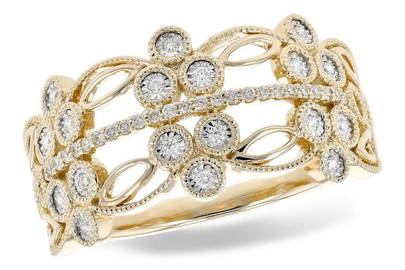 14KT Gold Ladies Wedding Ring - L328-04534_Y