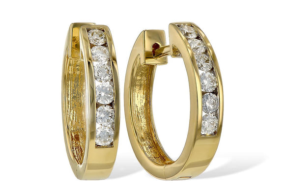 14KT Gold Earrings - M056-20907_Y