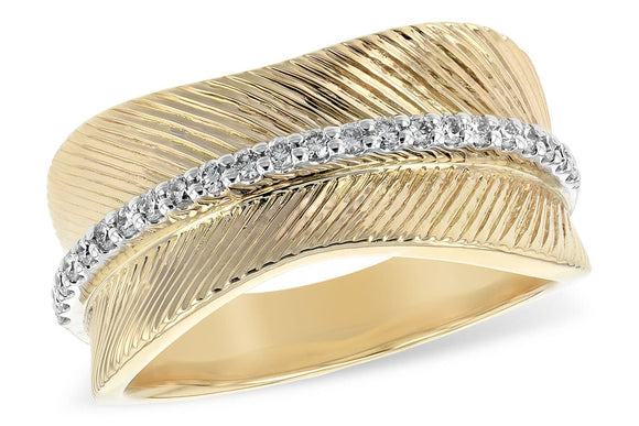 14KT Gold Ladies Wedding Ring - M244-37207_T