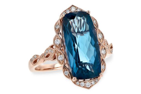14KT Gold Ladies Diamond Ring - M245-29007_P