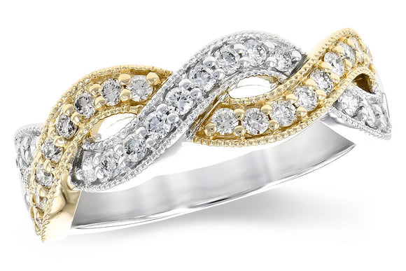 14KT Gold Ladies Wedding Ring - M328-05370_YW