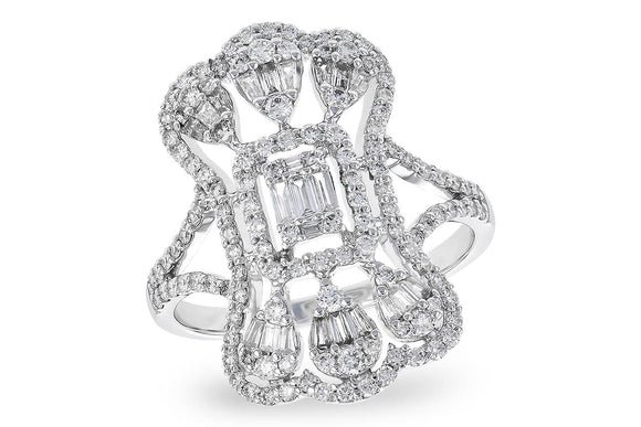 14KT Gold Ladies Diamond Ring - M328-06325_W
