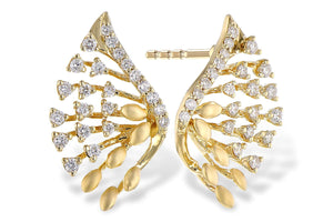 14KT Gold Earrings - M328-08098_Y
