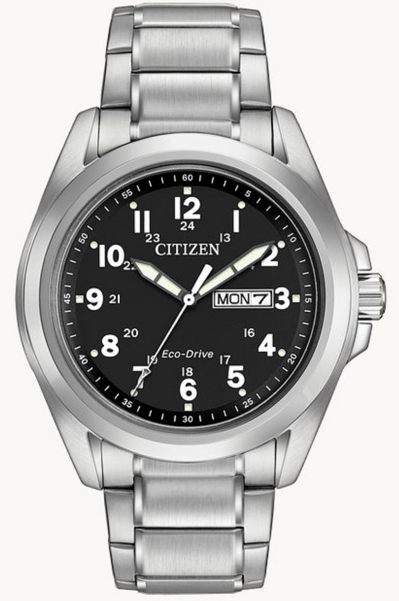 Citizen Eco Drive GARRISON with date AW0050-82E