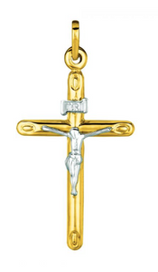 Royal Chain 14k  Medium Crucifix Cross MD212