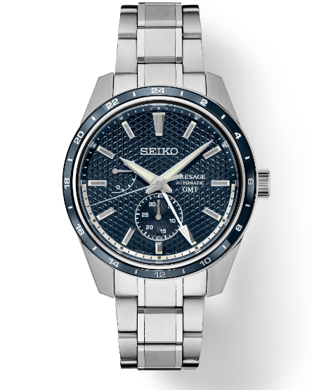 In store Purchase Only. Seiko PRESAGE SHARP EDGED SERIES GMT LIMITED EDITION SPB303