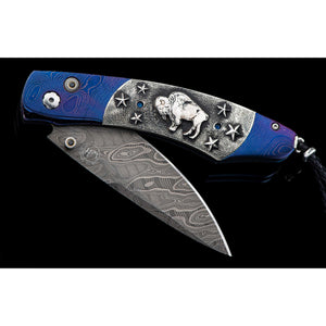 William Henry Spearpoint Buffalo Nickel III Pocket Knife B12-1114